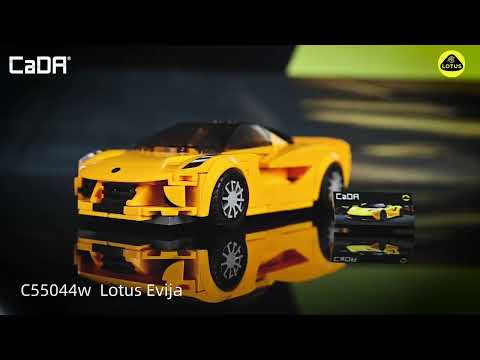 Vidéo CaDA Véhicules 1:24 C55044W : Lotus Evija - 1:24