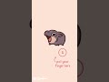 Moo Deng The Lil Bouncy Guy Animation Art Hippo