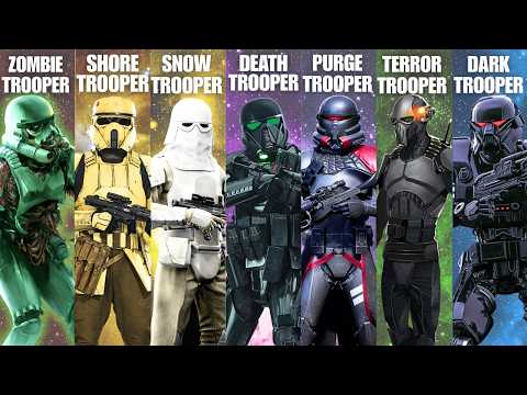 All 68 Stormtrooper Variants in Star Wars EXPLAINED