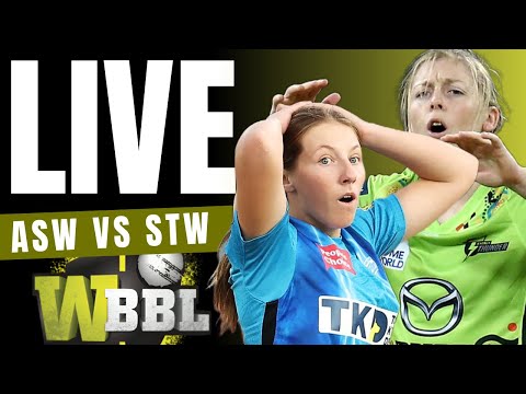 WBBL Live - STW vs ASW live | Big Bash women's t20 live | bbl live match today | Big bash live