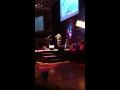 Amy singing "Follow Me" hymn written by Ira Stanphill
