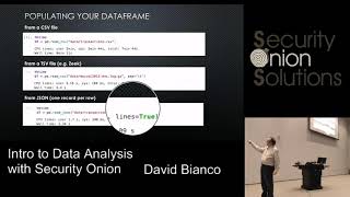 Security Onion Conference 2018: Introduction to Data Analysis by David Bianco