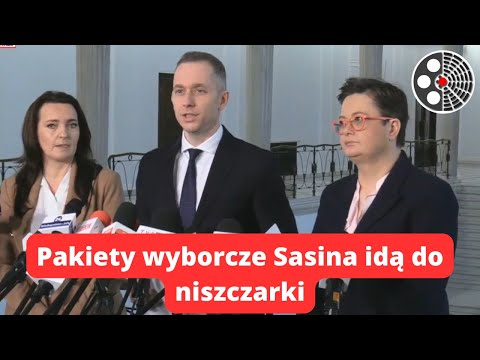 Koalicja Obywatelska: Pakiety Sasina idą do niszczarki