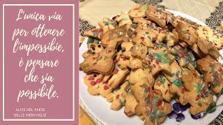 Alice nel Paese delle Meraviglie - Biscotti