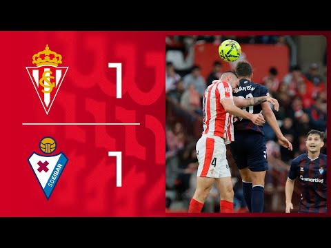 Resumen del Real Sporting-SD Eibar