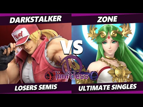 DAT Limitless 2 Losers Semis - Darkstalker (Terry) Vs. Zone (Palutena) Smash Ultimate - SSBU
