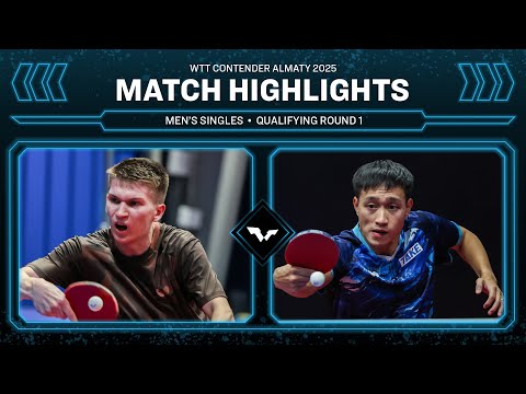 Evgeny Tikhonov vs Nguyen Anh Tu | MS QR1 | #WTTAlmaty 2025