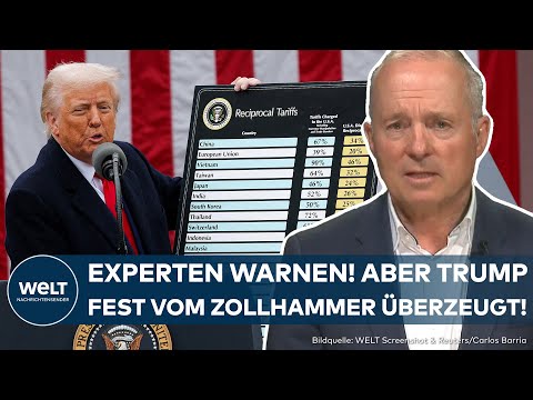 TRUMPS ZOLLHAMMER: Wirtschaftsexperten warnen! "Goldenes Zeitalter wird ausbleiben"