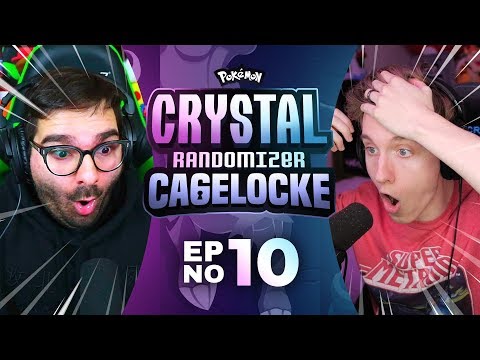 i look like a whale in this thumbnail, thanks dylan | Pokemon Crystal Randomized Cagelocke Ep 10