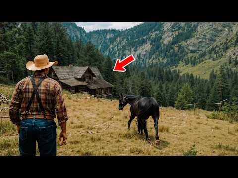A Mustang Led A Farmer To An Old Cabin, What He Found Inside Shocked Him To The Core