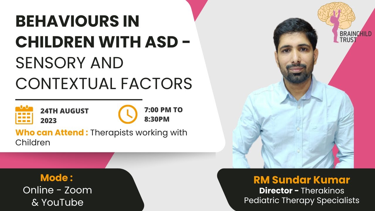 Behaviors in Children with Autism Spectrum Disorder