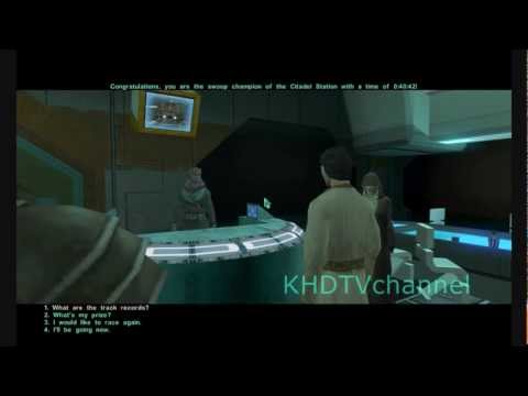 Kotor 2 TSLRCM 1.8.1 Walkthrough part 5 - Citadel Station Episode One ( Dark Side Male )