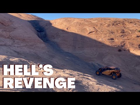 Moab Utah - Hells Revenge - Escalator Obstacle - EASY
