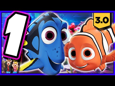 Disney Infinity 3.0 - FINDING DORY Movie Playset Part 1 Morro Bay & Open Ocean Shallows