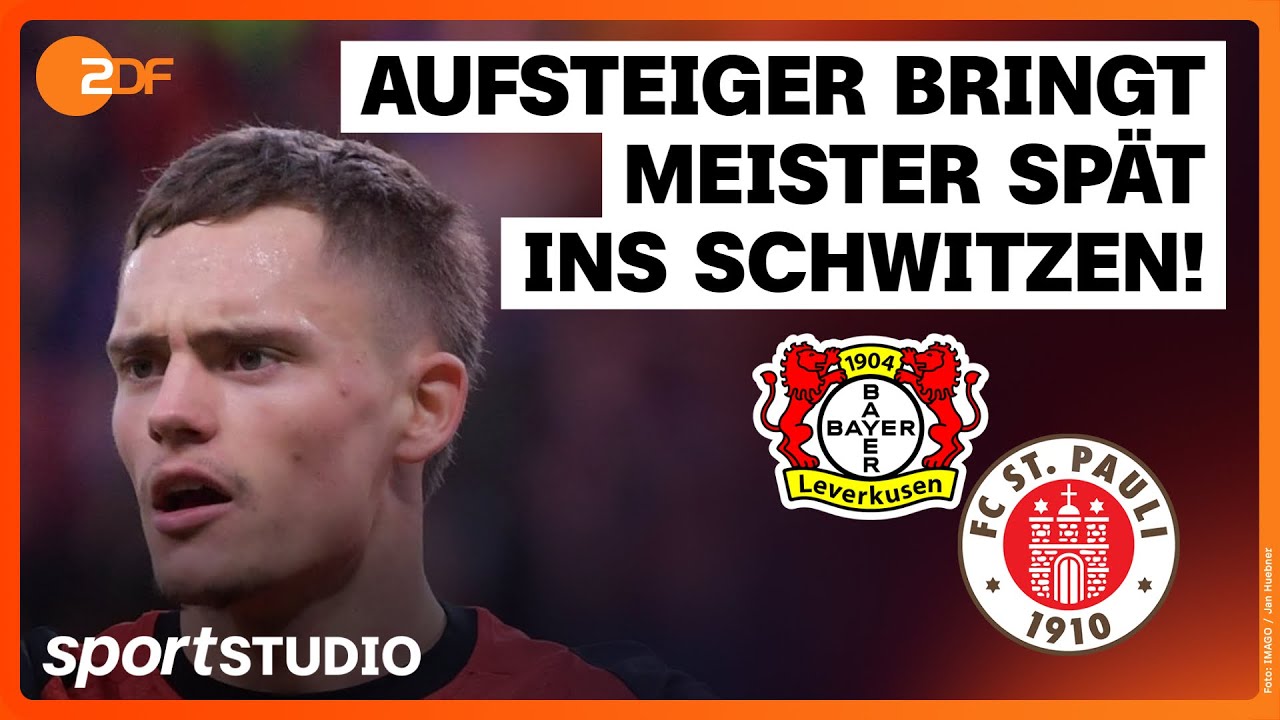 Bayer 04 Leverkusen – FC St. Pauli | Bundesliga, 13. Spieltag Saison 2024/25 | sportstudio