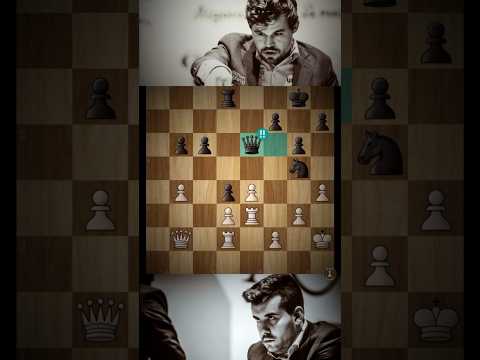 Counter Brilliancy - Magnus Carlsen Vs Ian Nepomniachtchi #chess #magnuscarlsen #iannepomniachtchi