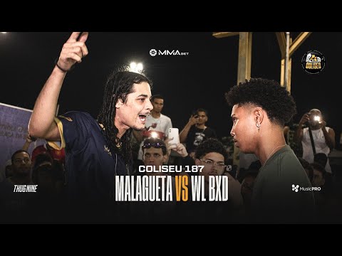(O SHOW DO RUGAL 🔥🔥) MALAGUETA X WL BXD - GRANDE FINAL - BATALHA DO COLISEU - EDIÇÃO 187