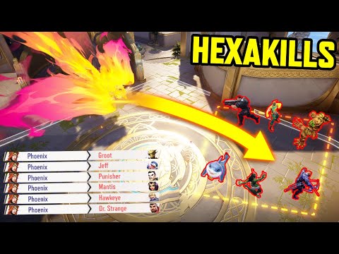 MARVEL RIVALS But Only INSANE HEXAKILLS... #5