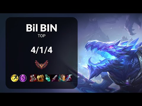 Bil Bin Renekton vs Volibear TOP - KR GRANDMASTER Patch 14.15