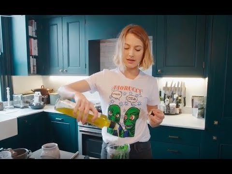 Seared Salmon with White Beans and Salsa Verde || Tess Ward