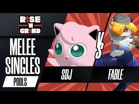 SDJ (Jigglypuff) vs Fable (Sheik) - Melee Singles Pools - Rise N Grind 2023