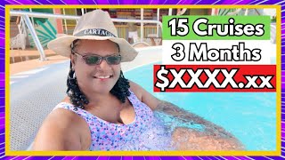 🚢 How Much it Cost to Live on Cruises - Nov 2025