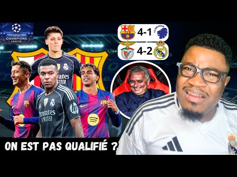 Mais la HONTE !!! (BENFICA 4-2 Réal Madrid) (Barcelone 4-1 Copenhague)
