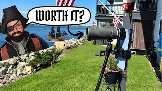 MONOCULAR Telescope Review & Smartphone Setup - Better than Binoculars? 👁️🔭