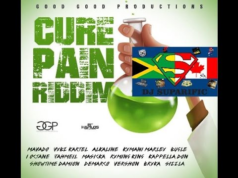 CURE PAIN RIDDIM MIX FT. ALKALINE VYBZ KARTEL MAVADO & MORE {DJ SUPARIFIC}