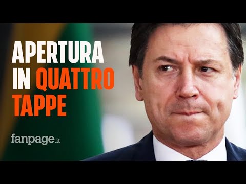 Apertura in 4 tappe dal 27 aprile al 18 maggio: iniziano le fabbriche, ultimi ristoranti e bar