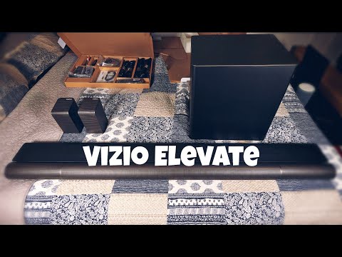 Vizio Elevate 5.1.4 Dolby Atmos Sound Bar | The Sound...