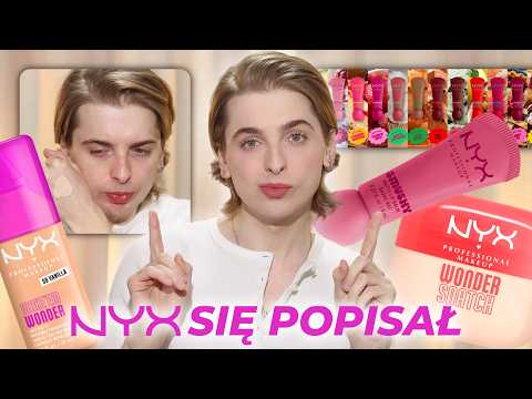 Kupiłem sobie nowości NYX! Podkład Meke’em Wonder, Puder Wonder Snatch, Balsam Smushy Matte Lip Balm