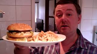 Marks REmarks How to Reheat a McDonalds Big Mac & Fries - Method #1