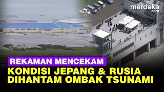 Download lagu Rekaman Kondisi Mengerikan Tsunami di Hokkaido Jepang & Rusia Usai Gempa M 8.8 mp3