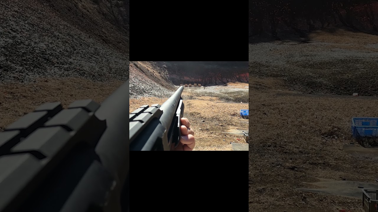#クレー射撃#スラッグ射撃#射撃#猟師#Shorts#ショットガン#サバゲー#fps#hunting#shooting#練習#排莢#散弾銃#Shootingrange#GoPro