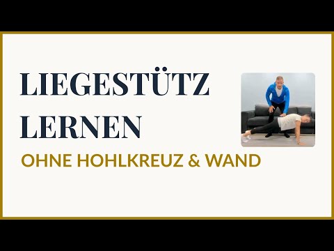 Der "Wand-Liegestütz" bringt nichts! So lernen Sie Push-ups wirklich sicher
