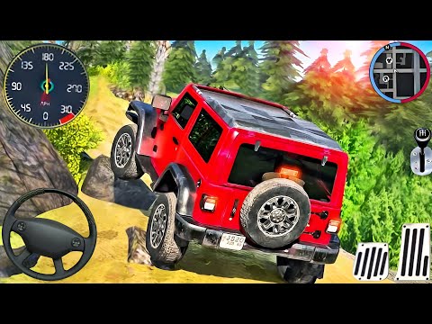 4x4 Offroad Jeep Driving Simulator 3D - Drive SUV 4x4 jeep Offroad Game - Android GamePlay
