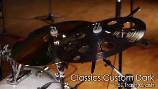 Video thumbnail for Meinl Cymbals Classics Custom Dark Trash Crashes Morph Demo by MEINL Cymbals - Official Product Videos