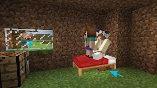 ¡HAY UN CRIMINAL FUGADO ESCONDIDO EN SU CASA DE MINECRAFT