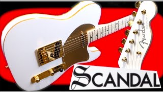 Video thumbnail for I Bought The SCANDAL Tele | 2020 Fender Haruna Signature Telecaster White Gold Binding Review + Demo by The Trogly's Guitar Show