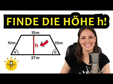 Wie lang ist die Höhe? – TRAPEZ berechnen