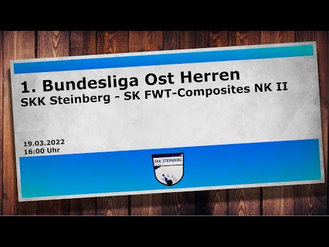 1. Bundesliga Herren Ost - SKK Steinberg : SK FWT-Composites NK II
