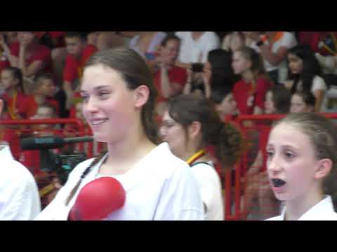 DM 2023 Schüler in Erfurt Finale Mädchen