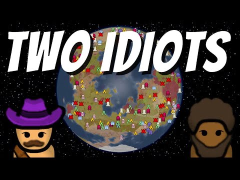 Two Idiots Survive Rimworld Multiplayer | Naked Brutality | 0 Skills All Passions