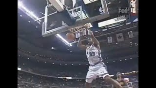 Grant Hill's modestly conventional dunk that still looks nice in a thumbnail
