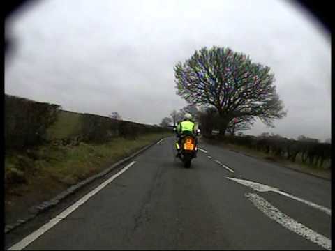 Extract from a recent Rospa Advanced Motorcycle Test - Rider does own commentary