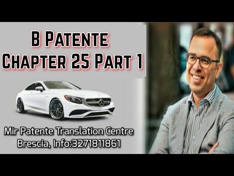B Patente Chapter 25 Part 1