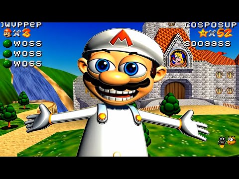 Super Mario 64 but it's ruined by AI