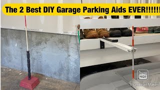 Don’t park in your garage until you watch this!!! DIY garage parking aid ideas
