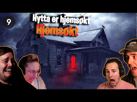 Vi er spøkelsesjegere - Sjekker ut hjemsøkt hytte😧 - Phasmophobia
